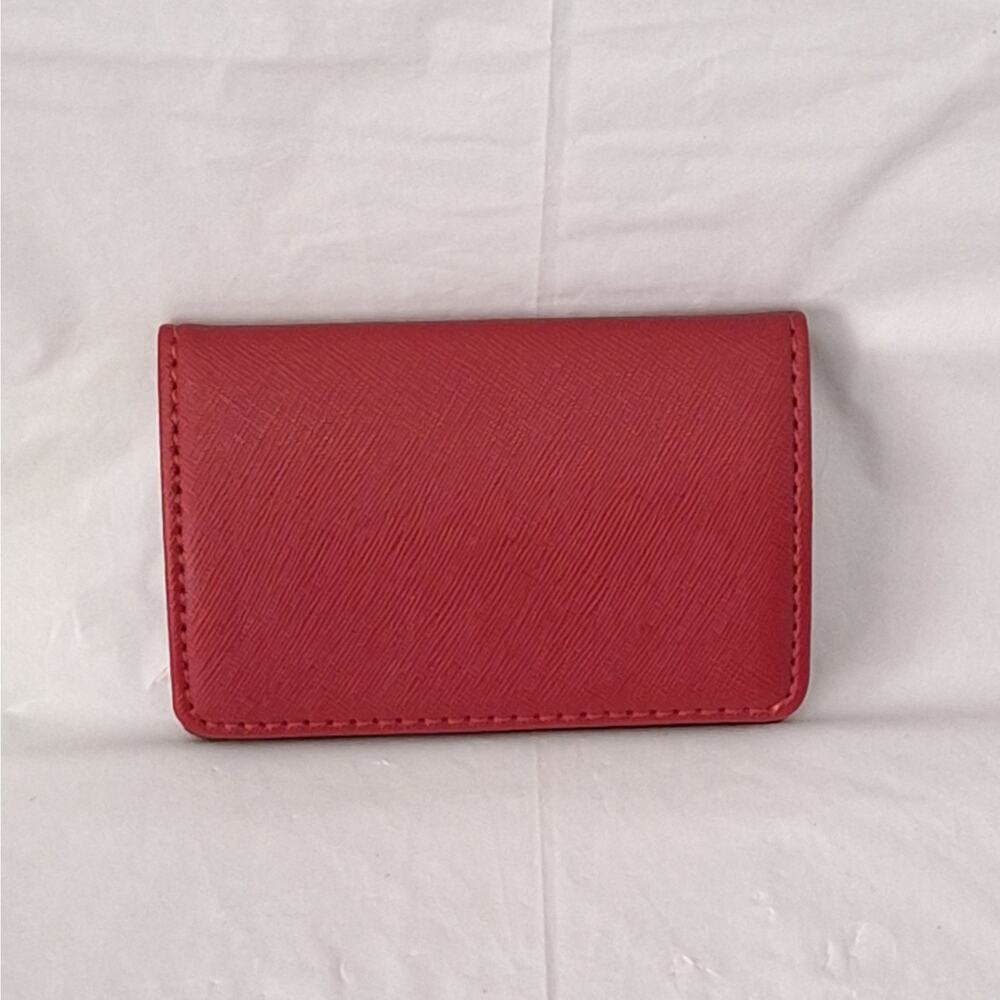 Unbranded Red Leather Card Holding Case